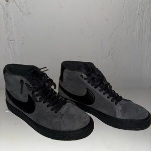 Nike Blazer Mid Suede Gray Black Men’s Sneakers